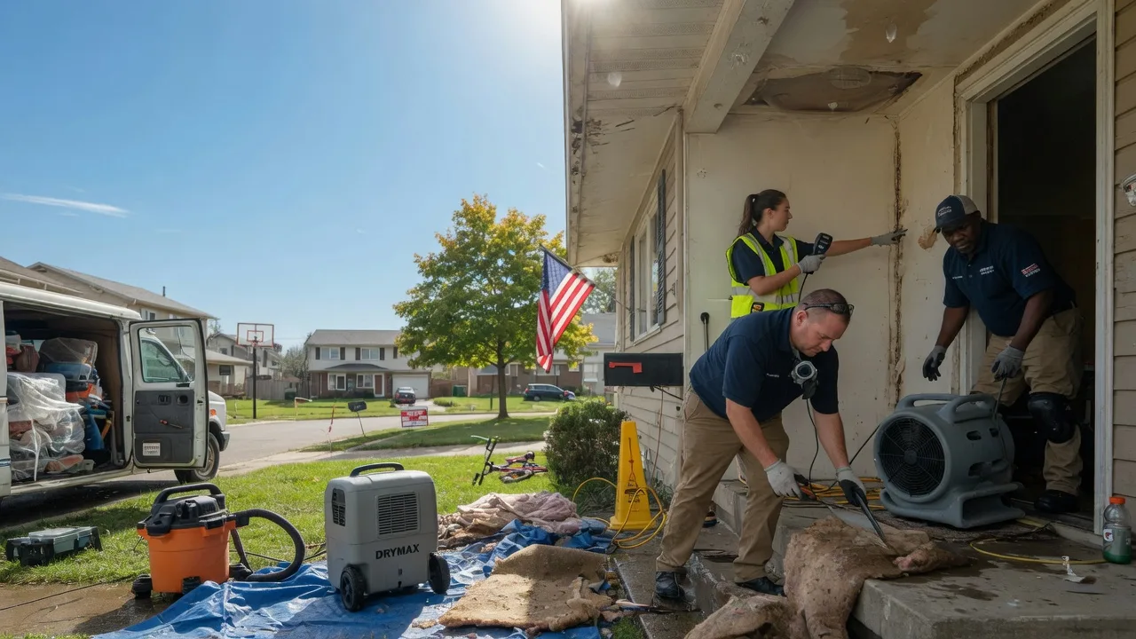 Water Damage Restoration in Westerville, NE near me